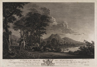 KG 15233
<br/>
Gezicht op de Maas nabij Maastricht
<br/>
<em>Elliot, William (1727 ca.-1766)</em>